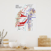 ゲチスバーグの内戦ピケット料金表 ポスター (キッチン)