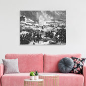 ゲチスバーグの戦いのイラストレーション キャンバスプリント (インサイチュ (リビング))