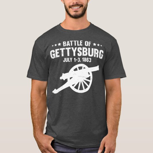ゲチスバーグの戦いペンシルバニア米合衆国 Tシャツ (正面)