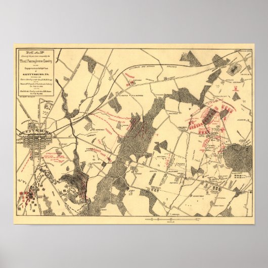 ゲチスバーグの戦い11 ポスター (正面)