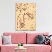 ゲチスバーグの戦い12 キャンバスプリント (インサイチュ (リビング))