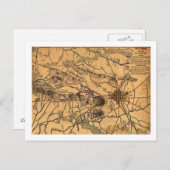 ゲチスバーグの戦い14 ポストカード (正面/裏面)