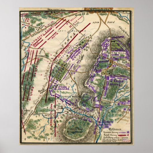 ゲチスバーグの戦い4 ポスター (正面)