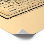 ゲチスバーグの戦い， PAパノラママップ – 1863 ポスター (角)