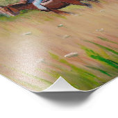 ゲチスバーグの馬の旅バトルフィールドのアートフォト フォトプリント            (角)