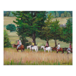 ゲチスバーグの馬の旅バトルフィールドのアートフォト フォトプリント           