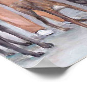 ゲチスバーグクリスマスIIグレイハウンドドッグアートプリント ポスター (角)