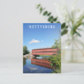 ゲチスバーグペンシルバニアカバーブリッジトラベル ポストカード (スタンド正面)