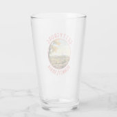 ゲチスバーグペンシルバニアレトロ動揺してサークル タンブラーグラス (裏面)