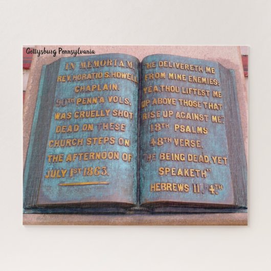 ゲチスバーグペンシルバニア ジグソーパズル (横)