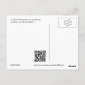 ゲチスバーグ像IIポストカード ポストカード (裏面)