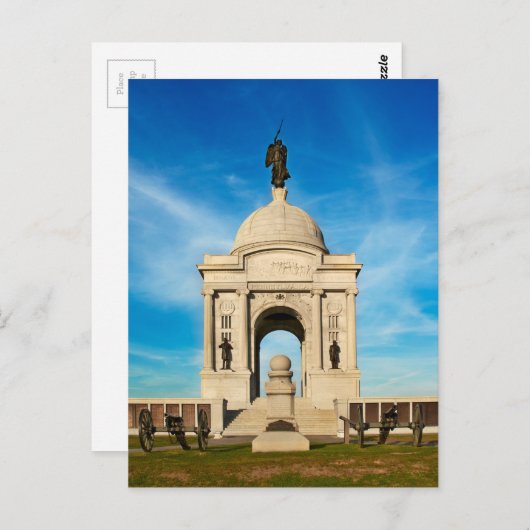 ゲチスバーグ国立公園 – ペンシルバニア記念館 ポストカード (正面/裏面)