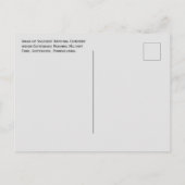 ゲチスバーグ国立墓地 ポストカード (裏面)