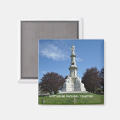 ゲチスバーグ国立墓地 マグネット (正面/裏面)