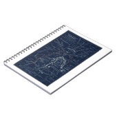 ゲチスバーグ戦場内戦の地図（1863年） ノートブック (左側)