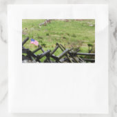 ゲチスバーグ戦場 長方形シール (バッグ)