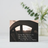 ゲチスバーグ日没はがき ポストカード (スタンド正面)