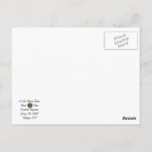 ゲチスバーグ演説オバマ就任式テーマ ポストカード (裏面)