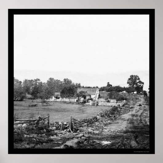 ゲチスバーグ連合本部1863 ポスター (正面)