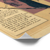 ゲチスバーグ150周年記念地図ポスター ポスター (角)