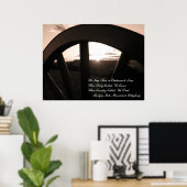 ゲチスバーグ:キャノンとサンセット(記念撮影) – ポスター (ホームオフィス)