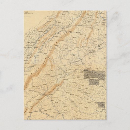 ゲチスバーグ，バージニア ポストカード (正面)