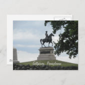 ゲチスバーグ ポストカード (正面/裏面)