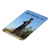 ゲチスバーグPAのウォーレン将軍の像 マグネット (左側)