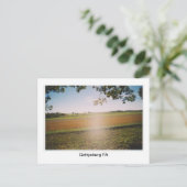 ゲチスバーグPAバトルフィールド「幽霊」ポストカード ポストカード (スタンド正面)