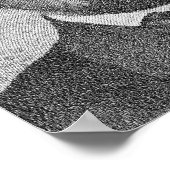 ゲチスバ描写グ州住所を持つリンカーン大統領 ポスター (角)