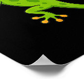 ゲッおもしろいコリザード動物愛好家ボーイズガールズキッズ ポスター (角)