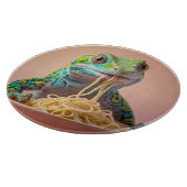 ゲッおもしろいコ食べスパゲティ カッティングボード (角)