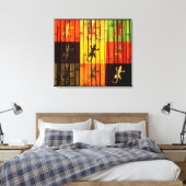 ゲッカラフルクス – キャンバスプリント (インサイチュ (寝室))