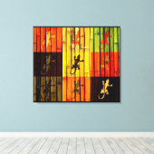 ゲッカラフルクス – キャンバスプリント (インサイチュ (ウッドフロア))