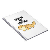 ゲック・ヨー アクト・トゥギャザー 面白いゲコの駒 ノートブック (右側)