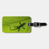 ゲッコシルエット ラゲッジタグ (正面横)