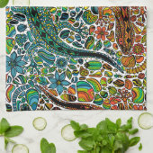 ゲッコスを見つける キッチンタオル (折り畳み)