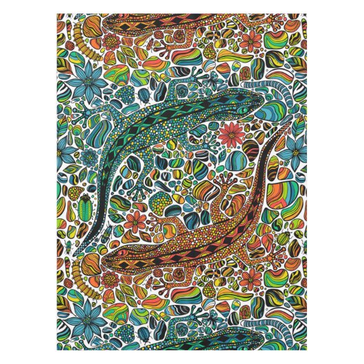 ゲッコスを見つける テーブルクロス (正面)