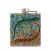 ゲッコスを見つける フラスク (裏面)