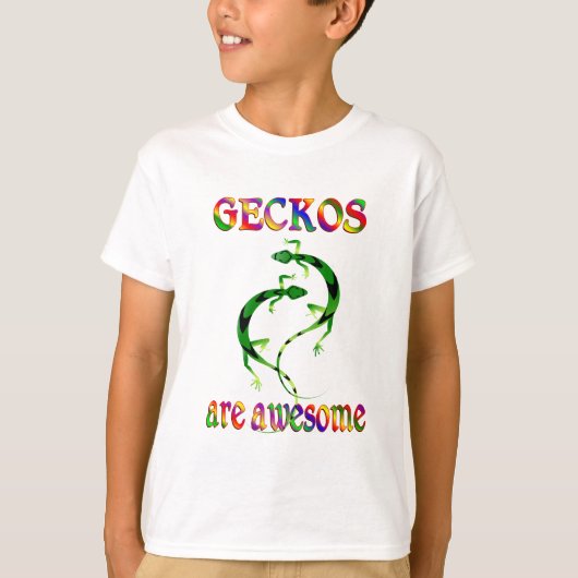 ゲッコス素晴らしは Tシャツ (正面)