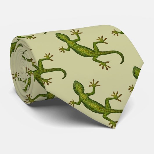 ゲッコ🦎タイ ネクタイ (ロール)
