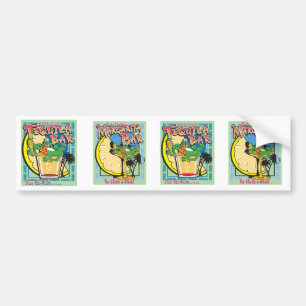 ゲッコチャリーマルガリータバー バンパーステッカー