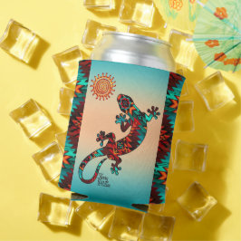 ゲッコトカゲと太陽 缶クーラー