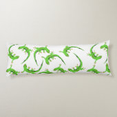 ゲッコトカゲ爬虫類型 ボディピロー (裏面)