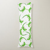 ゲッコトカゲ爬虫類型 ボディピロー (正面縦)