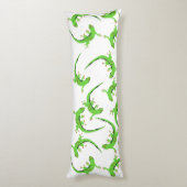 ゲッコトカゲ爬虫類型 ボディピロー (裏面 (縦))