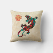 ゲッコリザードアンドサン装飾用クッション クッション (裏面)