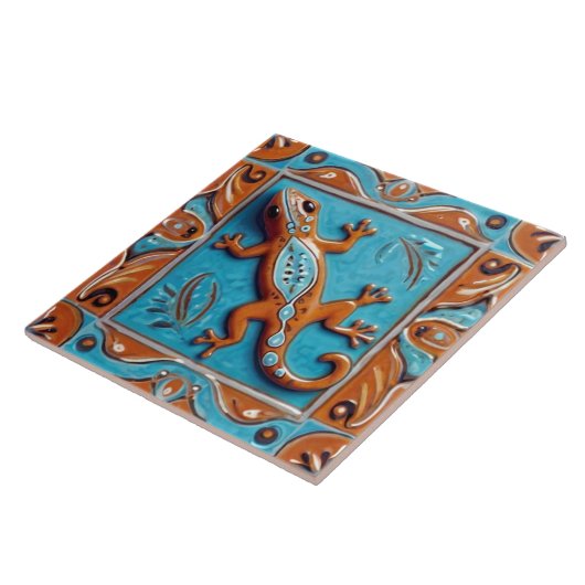 ゲッコリザードサウスウエスタン先住民トライバルサウスウエス タイル (側面)