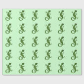 ゲッコリザード ラッピングペーパー (フラット)