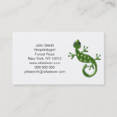 ゲッコリザード 名刺 (正面)